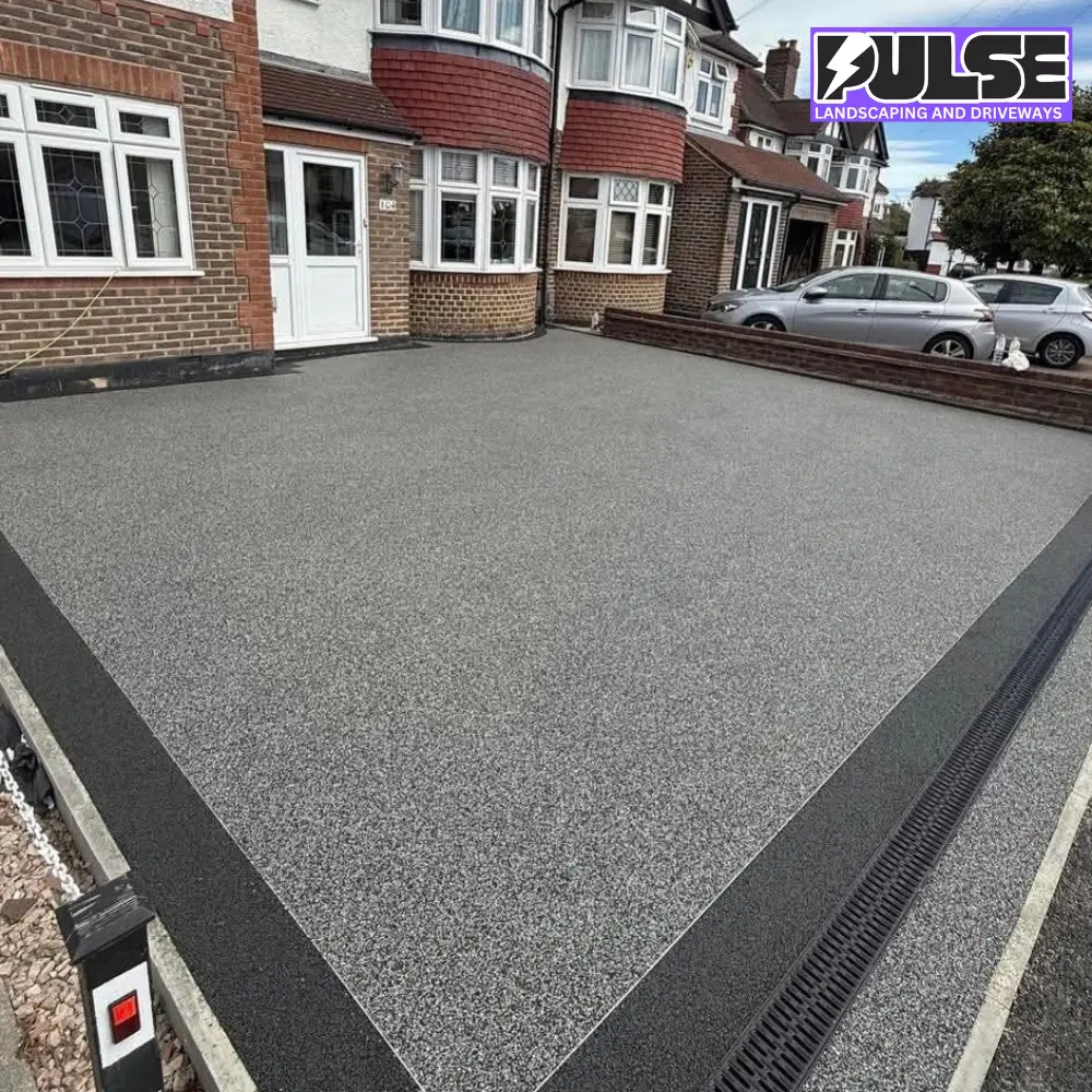 Resin driveway transformation