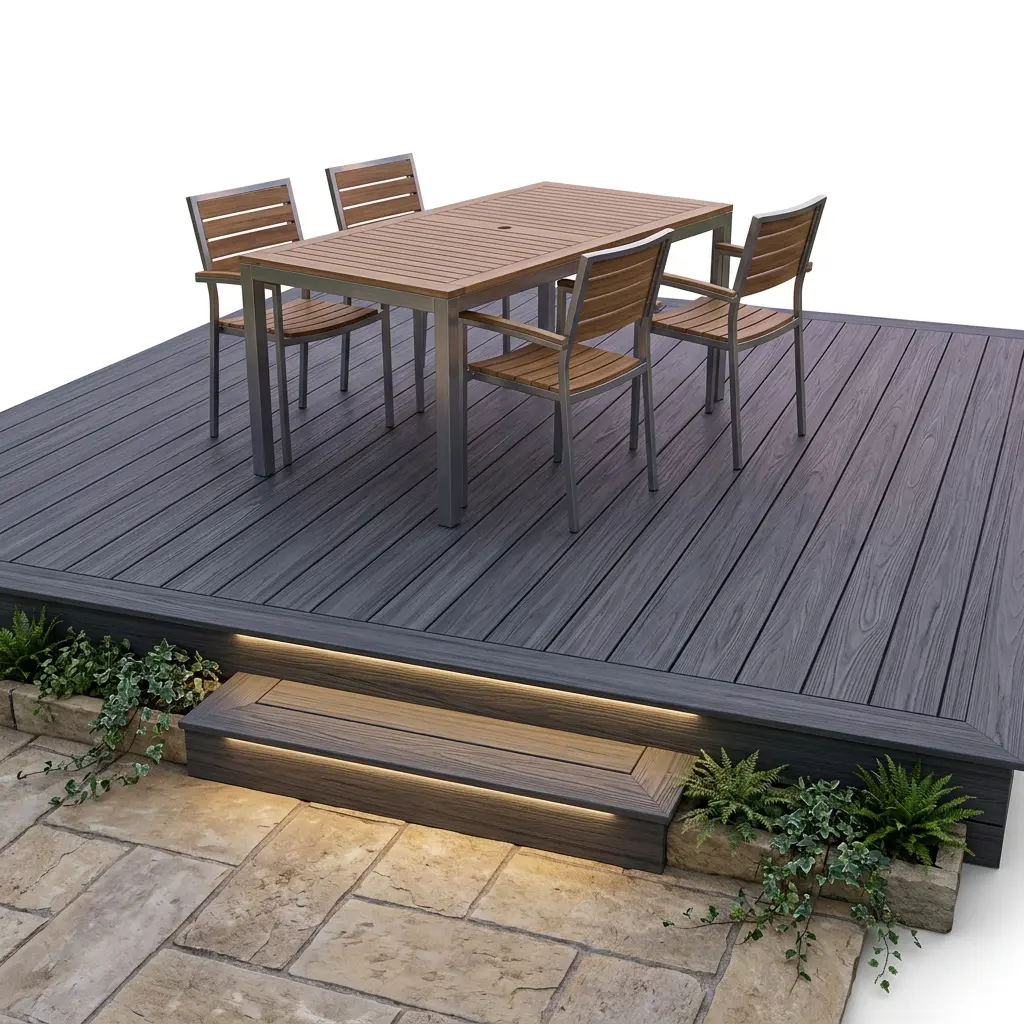 Premium patio and composite decking installation