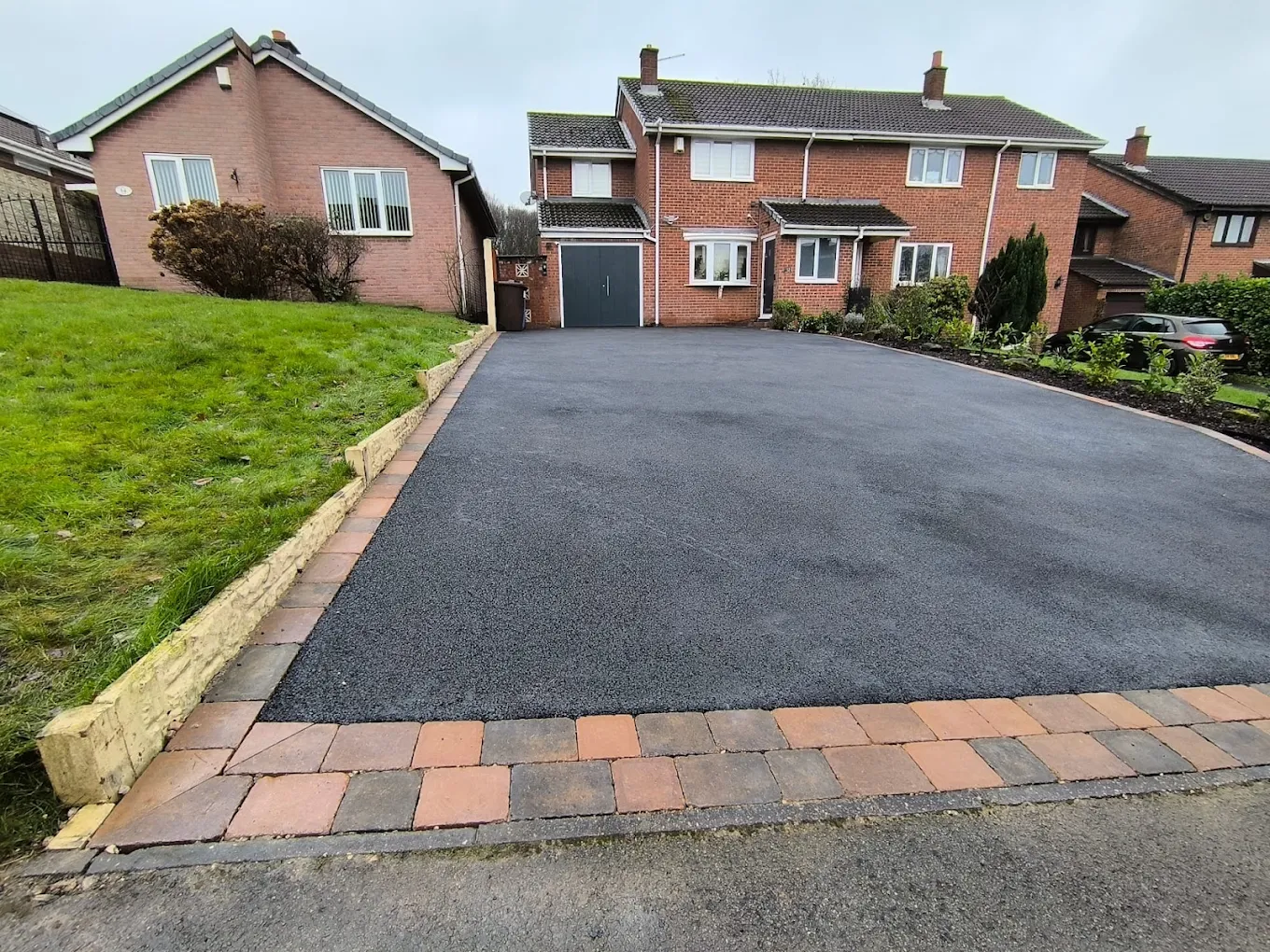 Recent tarmac driveway project
