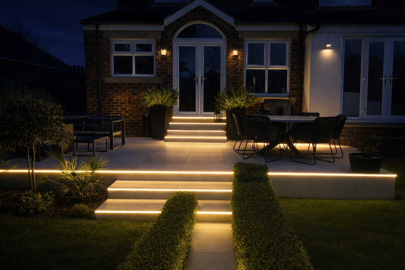 Complete garden design and landscaping project in Wakefield by Pulse
