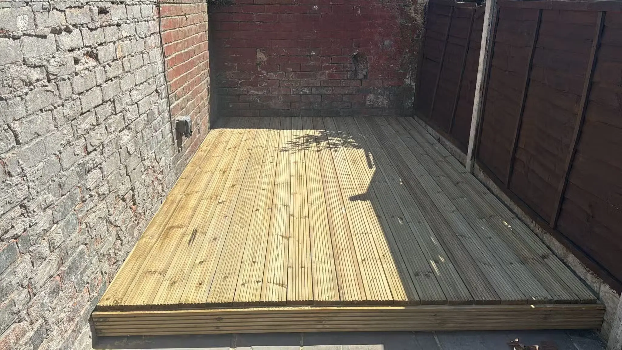Recent composite decking project