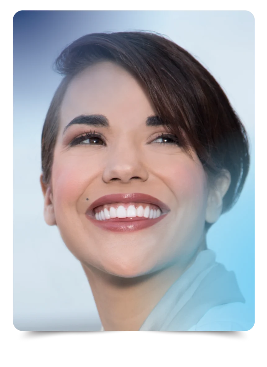 Paciente sonriendo
