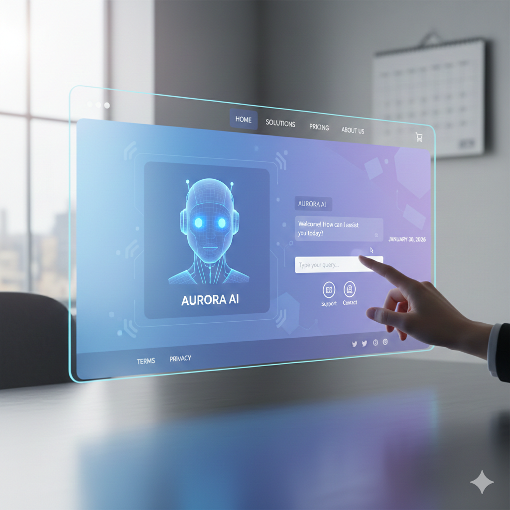 AI Chat Wizard trained on business SOPs answering customer questions on a website 24/7