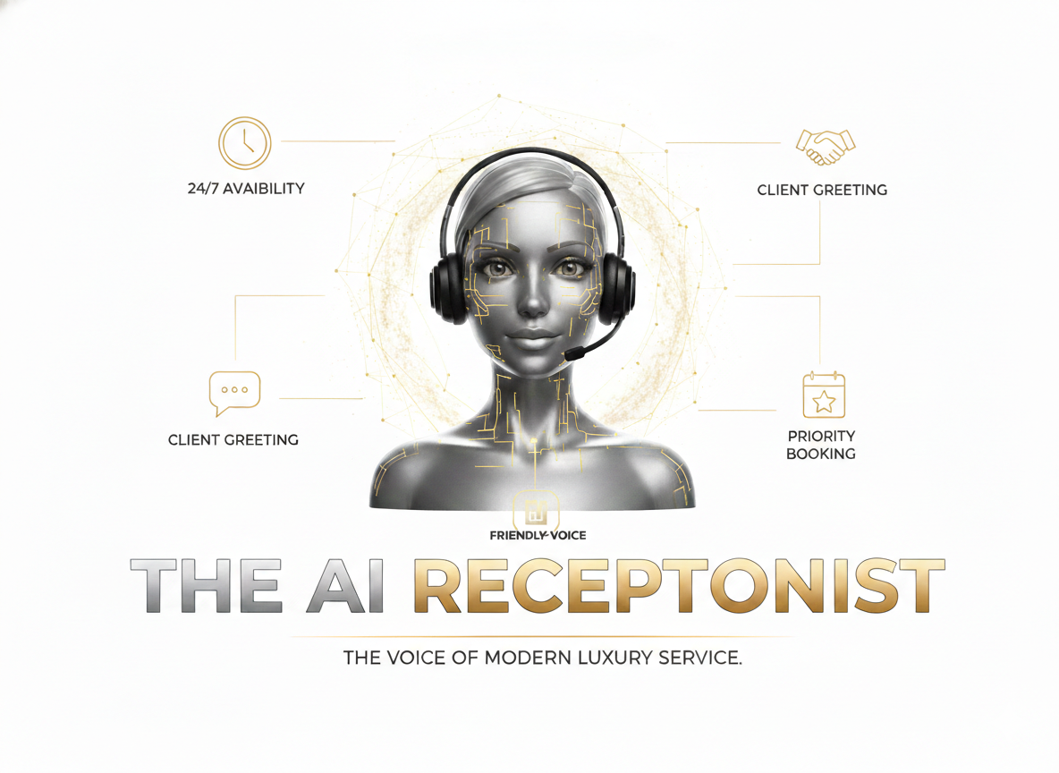 Voice AI Receptionist answering business calls 24/7 for Pensacola companies
