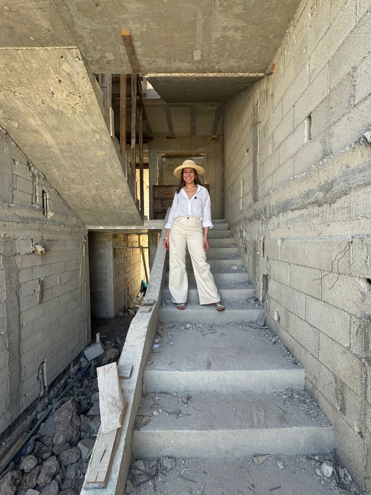 Marisol en la obra