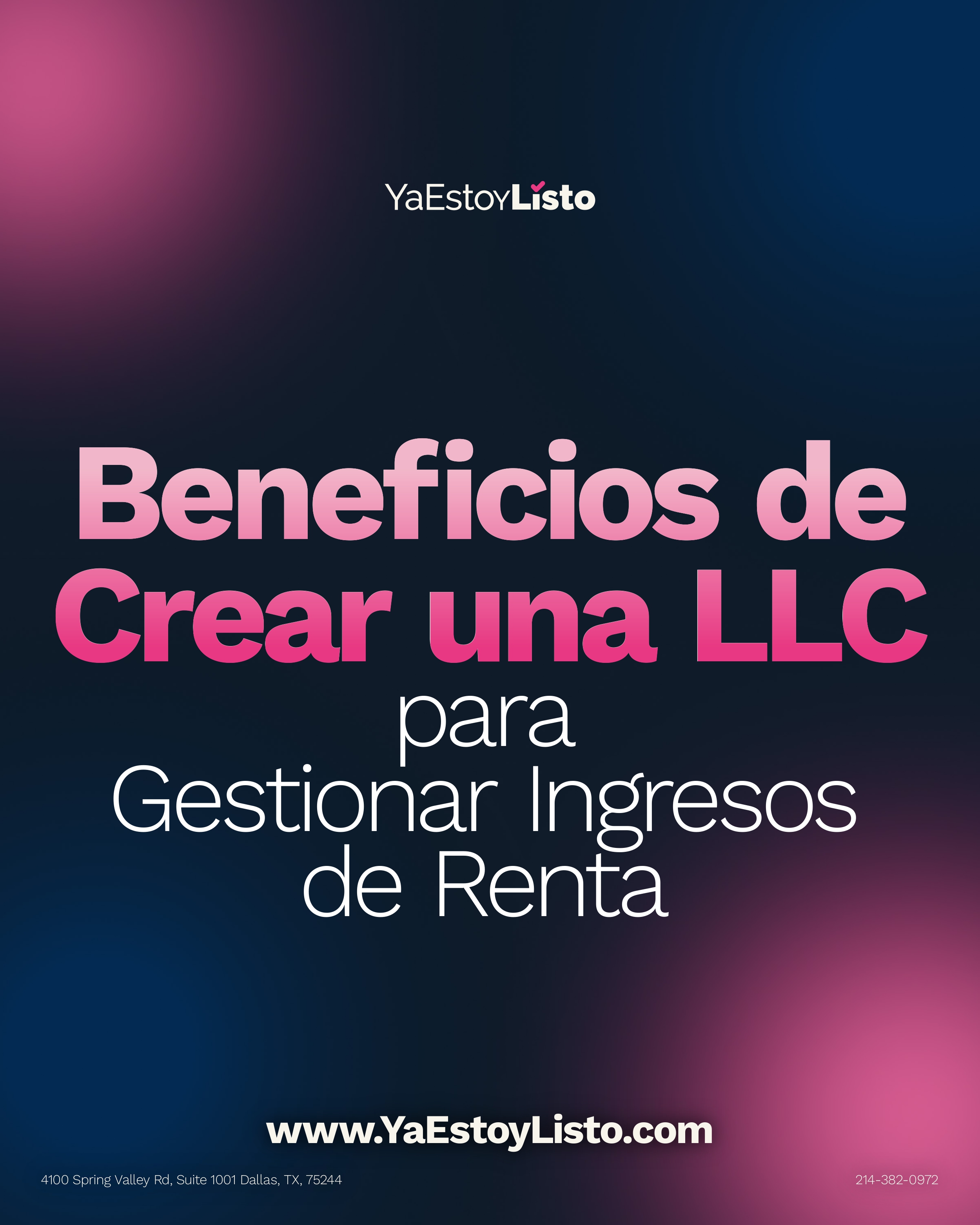 Portada de la guía: Beneficios de crear una LLC para gestionar tus ingresos de renta