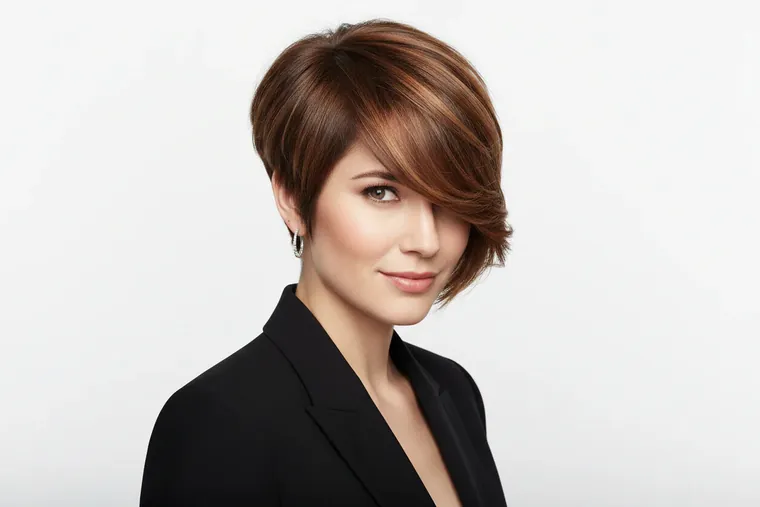 Women's haircut