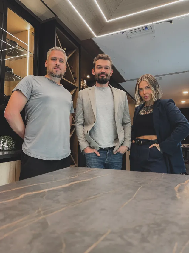 Modern European Kitchen in Sarasota Florida