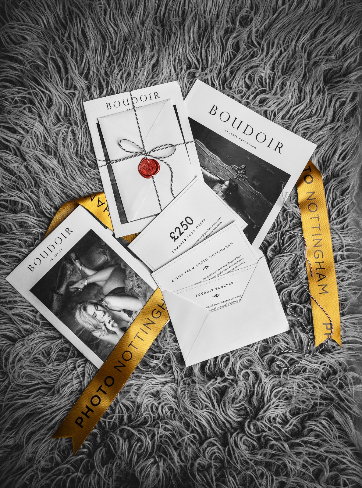 Gift voucher photography