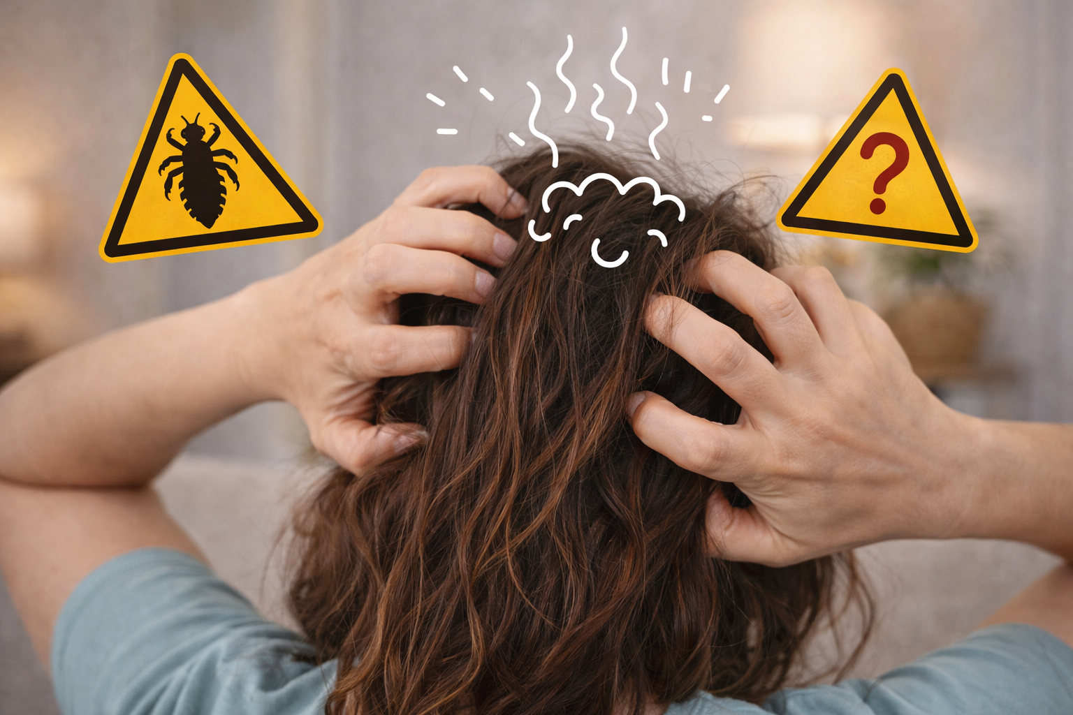 Itchy scalp and warning signs