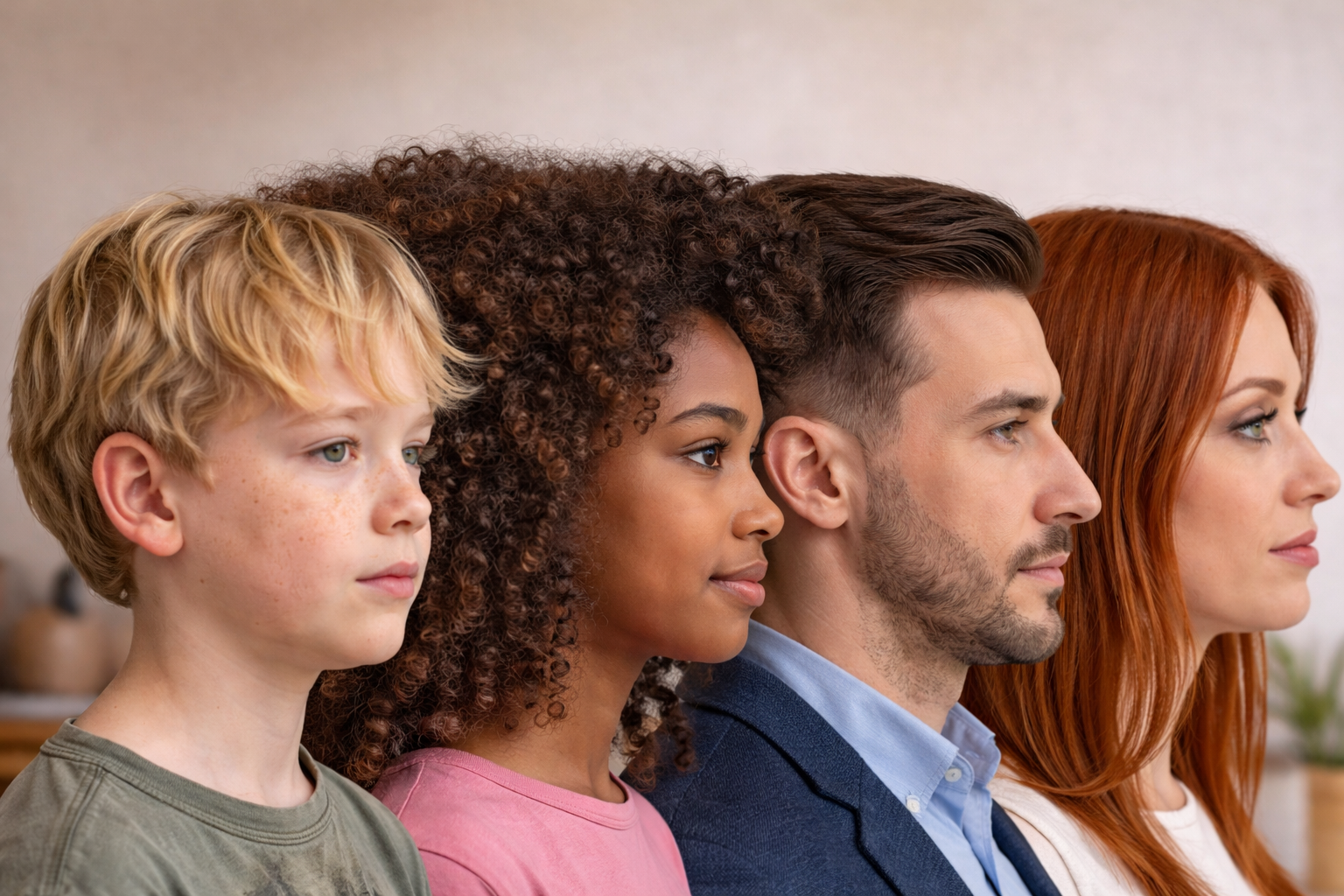 Diverse hair textures