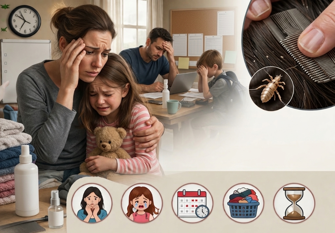 Dealing with lice: the emotional toll