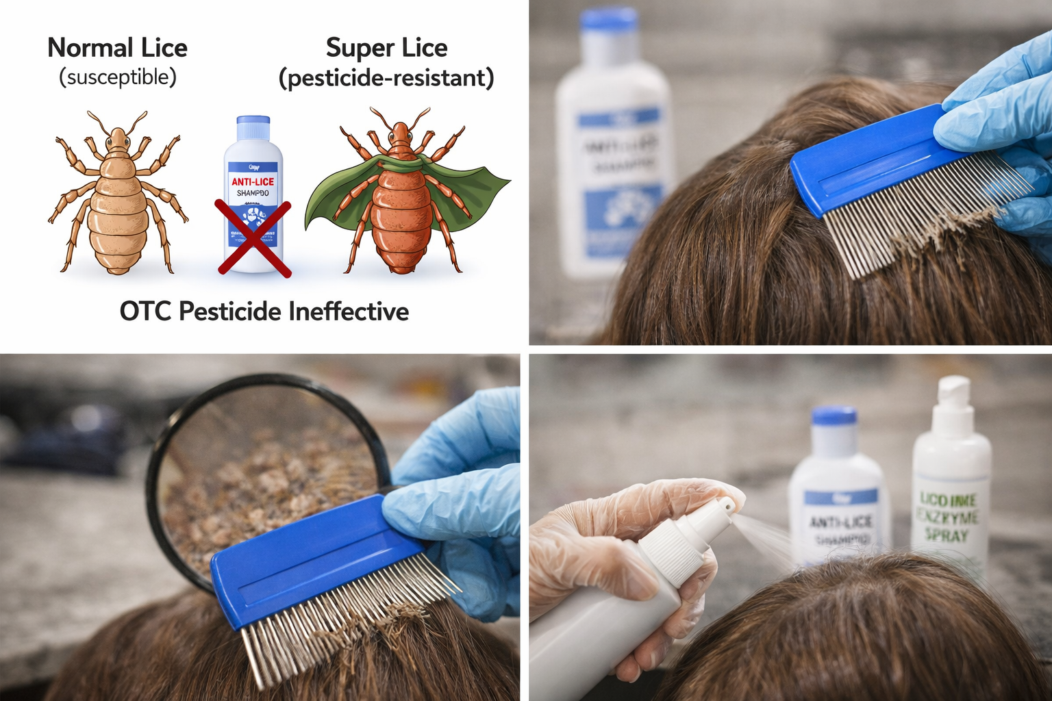 Super lice treatment options explained Super lice treatment options explained