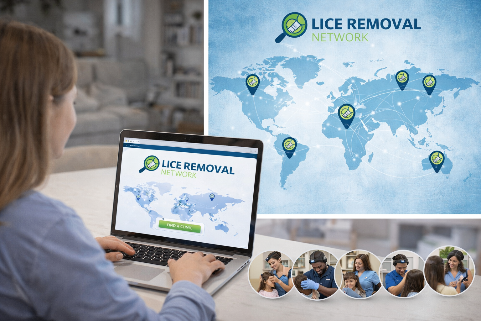 Lice Removal Network services at your fingertips