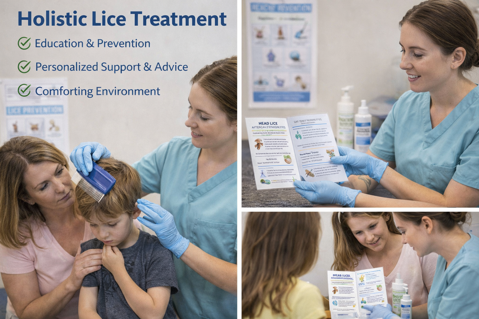 Holistic lice treatment and prevention