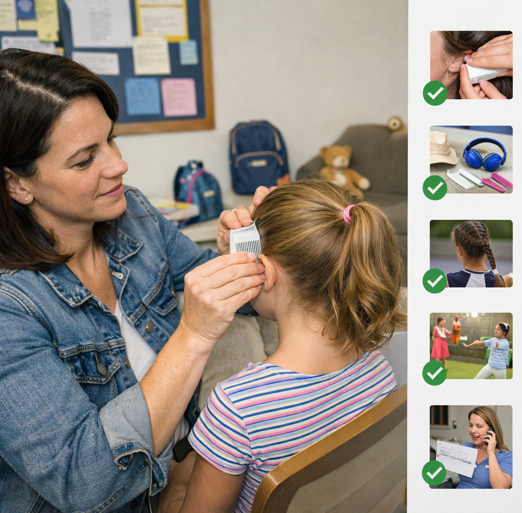 Hair check routine in Midtown Atlanta