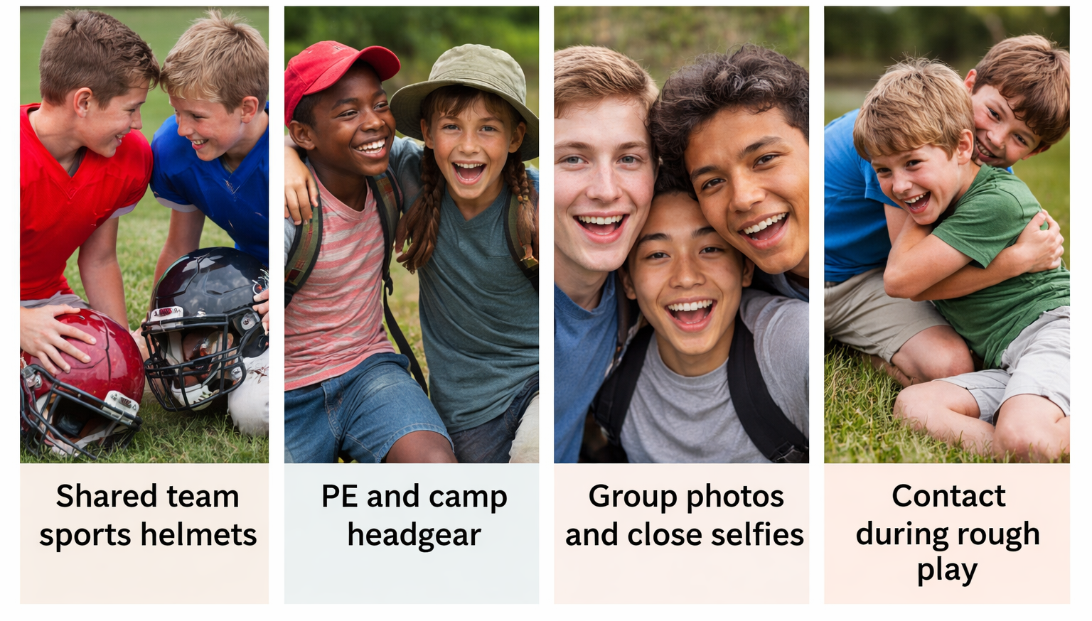 Boys and lice exposure risks