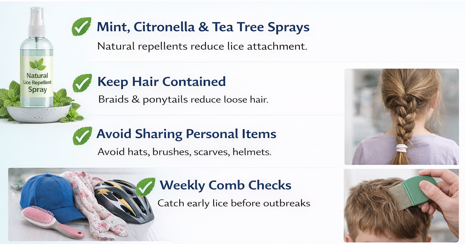 How to prevent lice efficiently