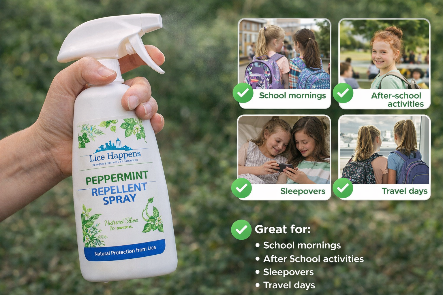 Peppermint repellent for every occasion