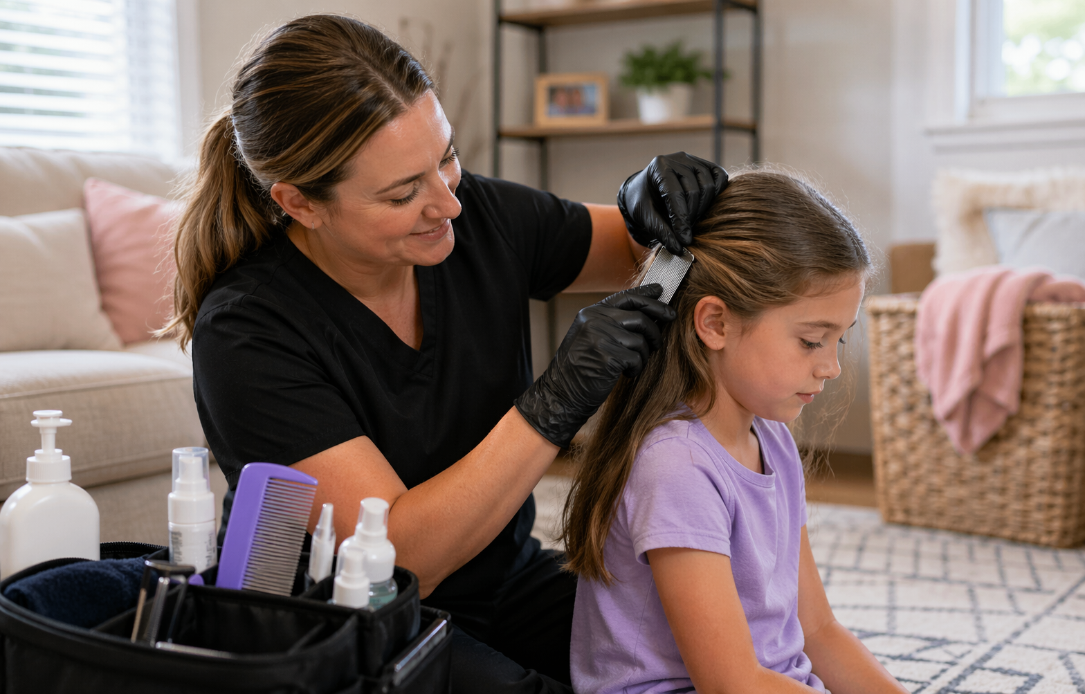 The mobile lice treatment