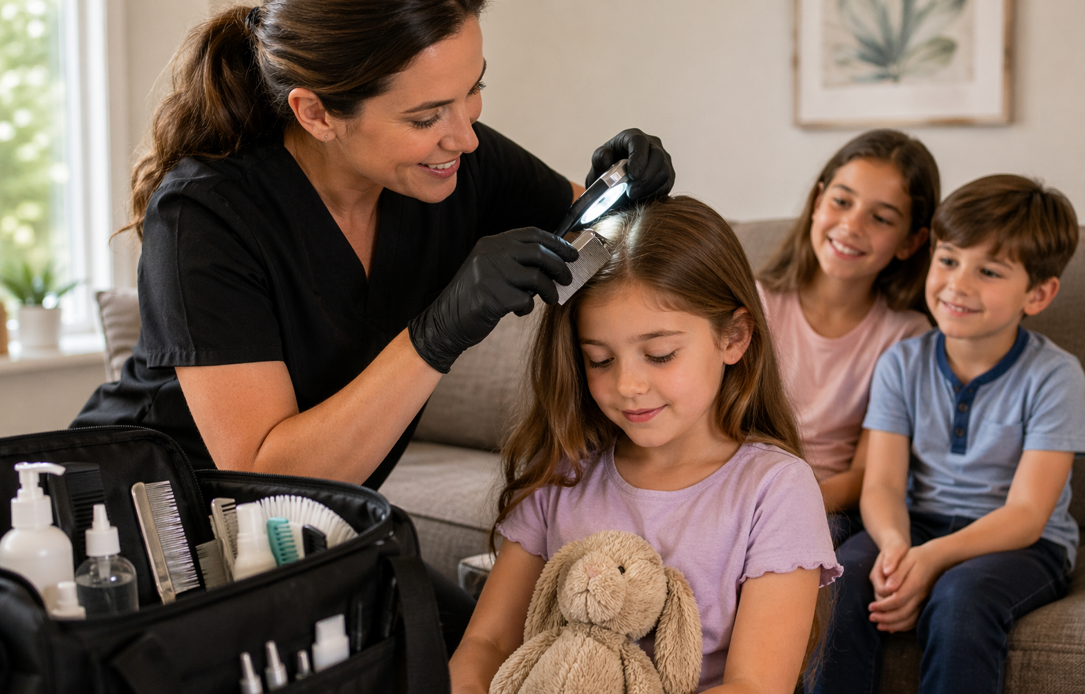 The sensitive skin lice treatment with experts