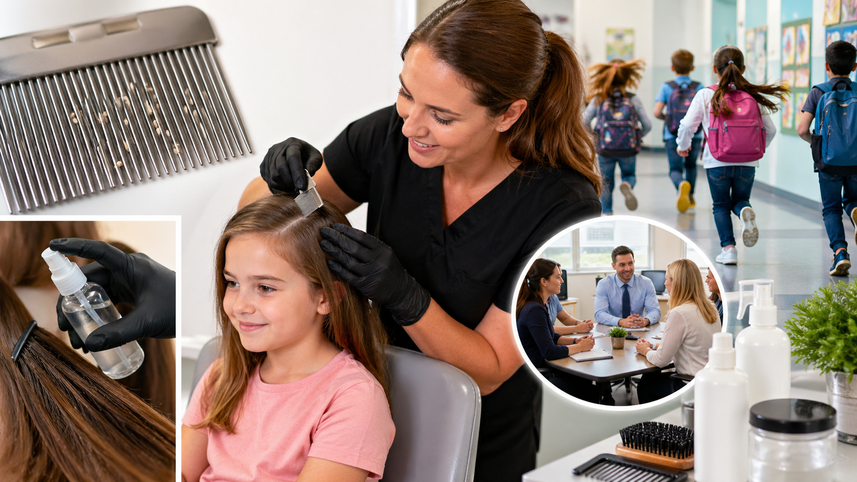 The head lice prevention communities