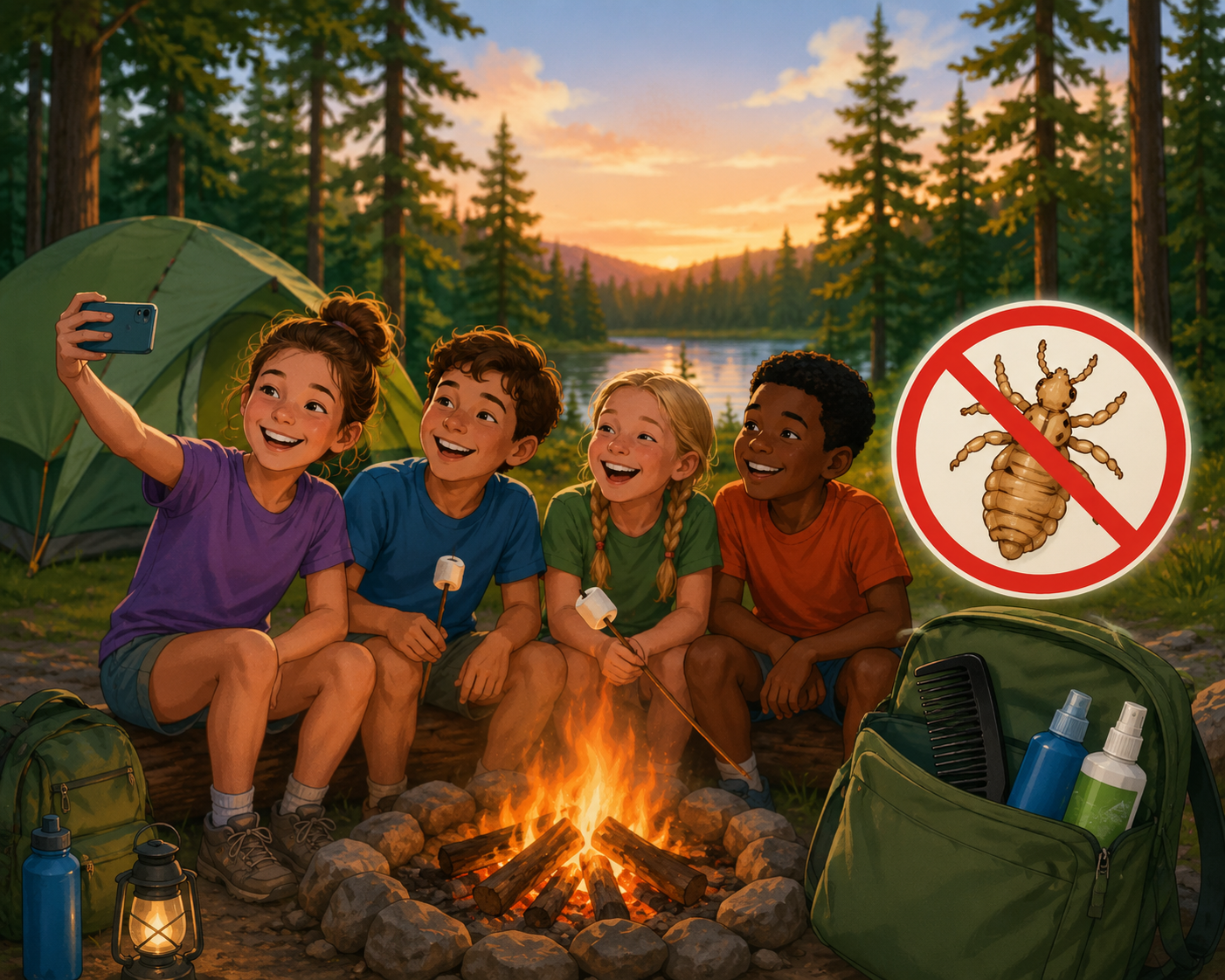 Keep the Camp Memories, Not the Lice Keep the Camp Memories, Not the Lice