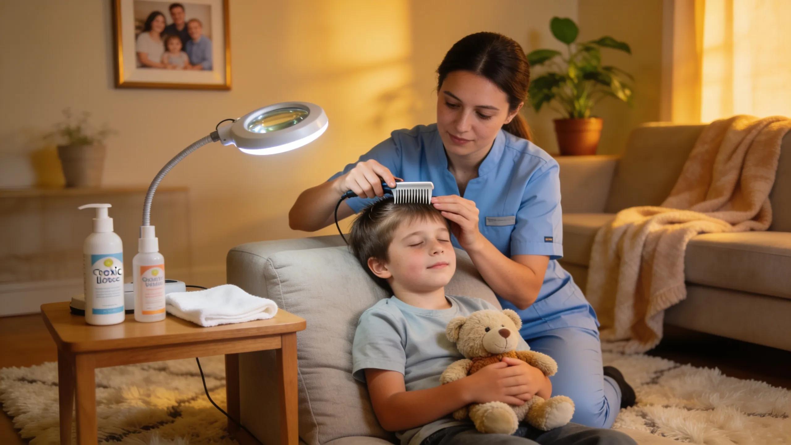 Professional Mobile Lice Treatment at Home Near Me for Same Day Non-Toxic Head Lice Removal