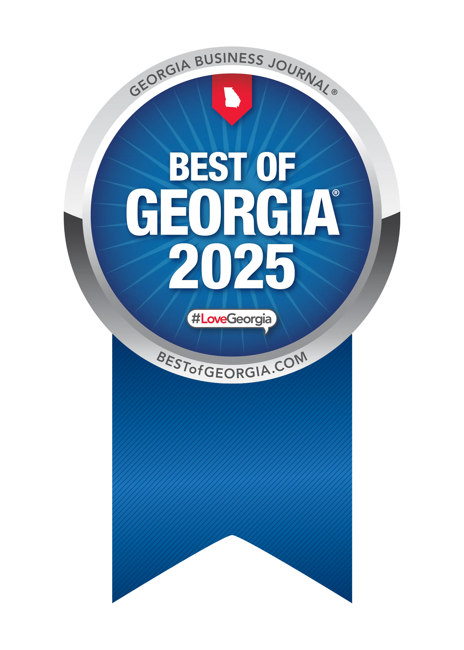 Best of Georia 2024 medal