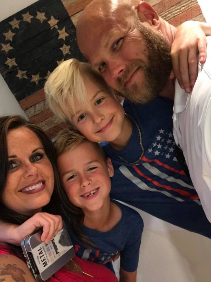 Tara Johnson-Brower with family