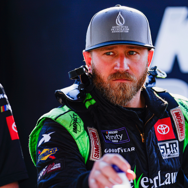 NASCAR driver Jeffrey Earnhardt sponsored by Accredited Petroleum Association