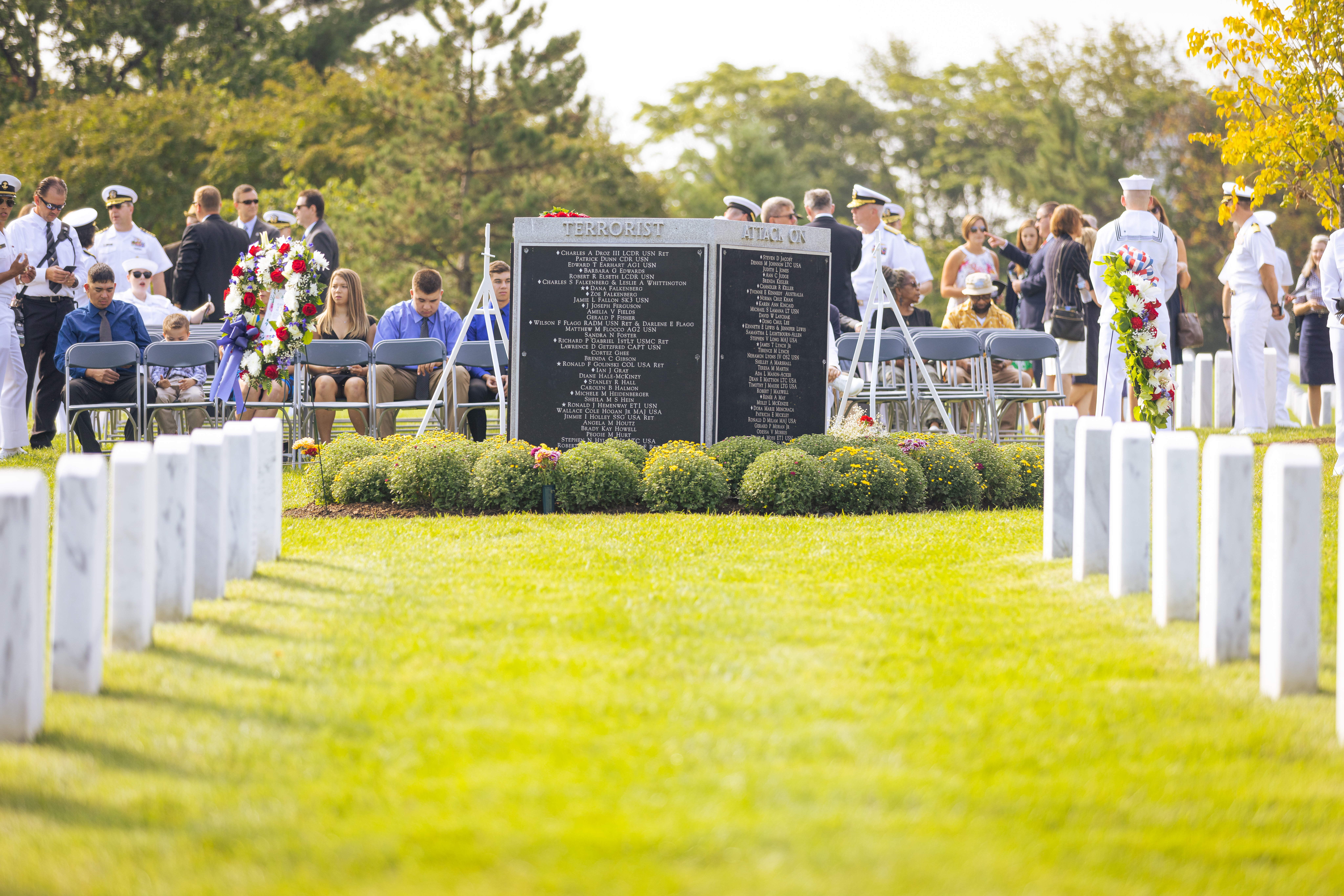 Jesse Johnson-Brower reunited with members of the Forgotten Band of Brothers at the Pentagon