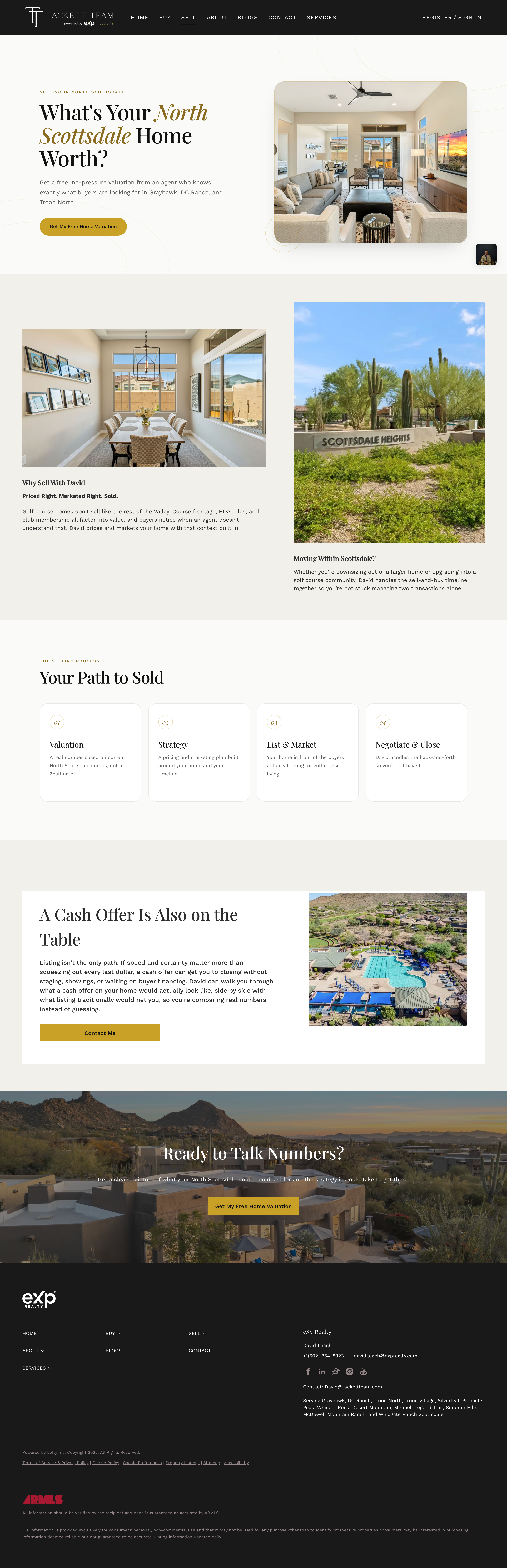 Complete Sell page example