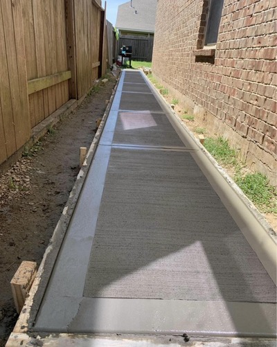 Flatwork in Cypress