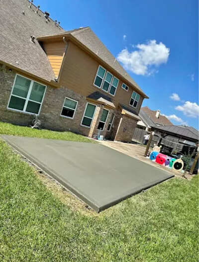 Concrete Patios in Houston