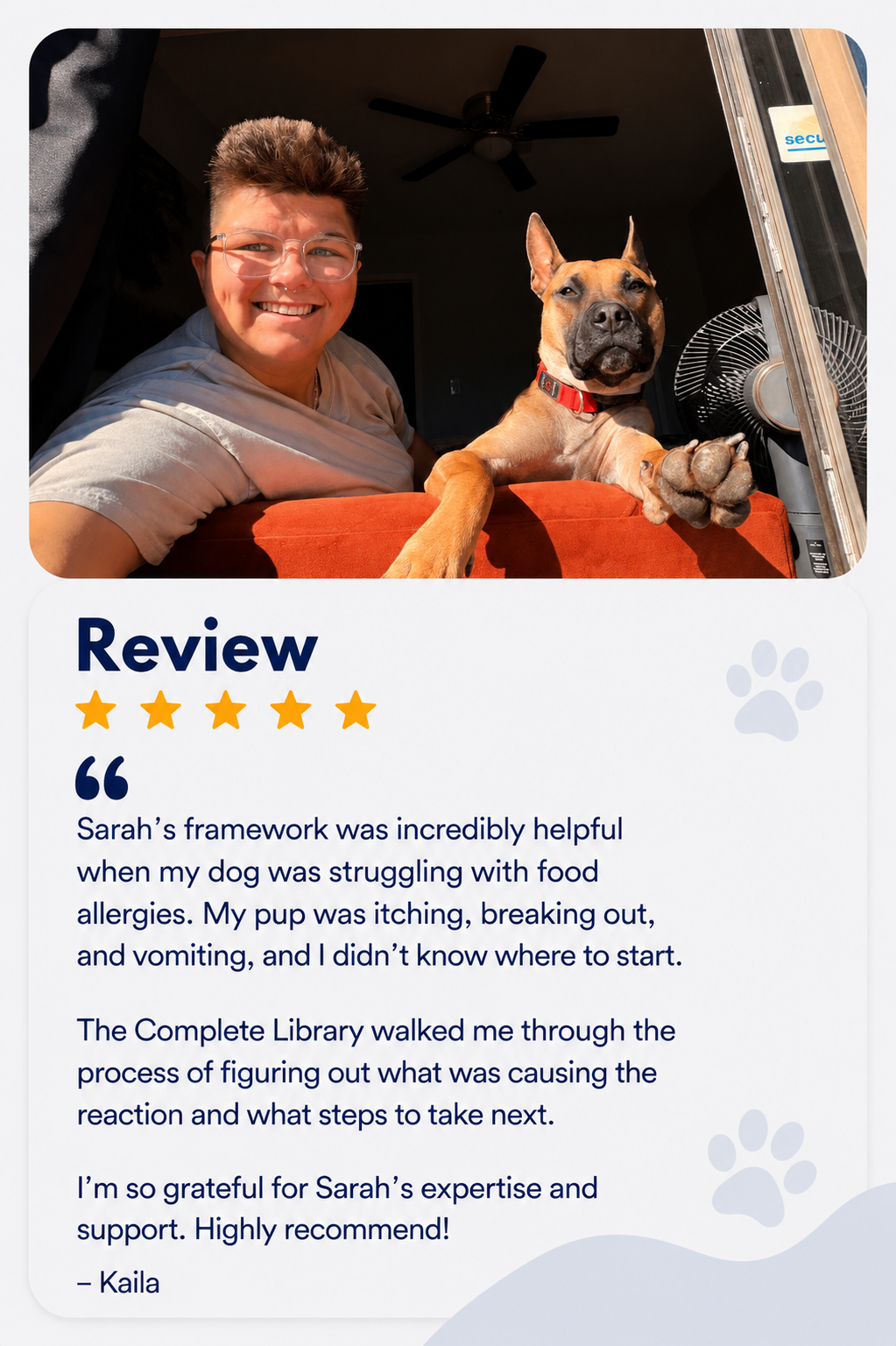 Review from Kaila