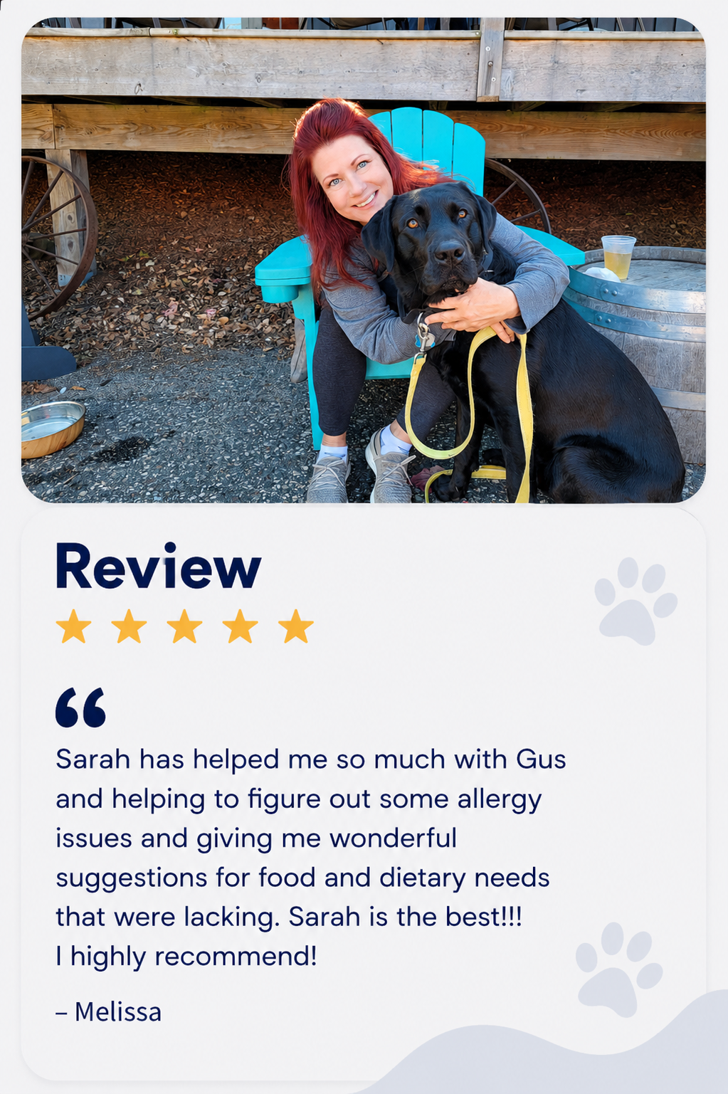 Review from Melissa
