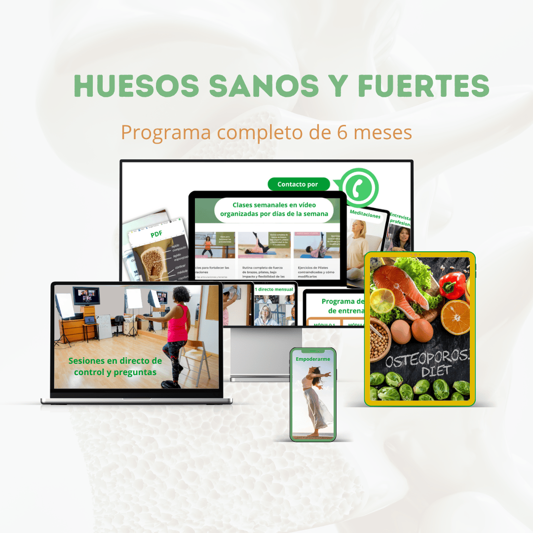 Mockup del Programa Huesos Sanos y Fuertes