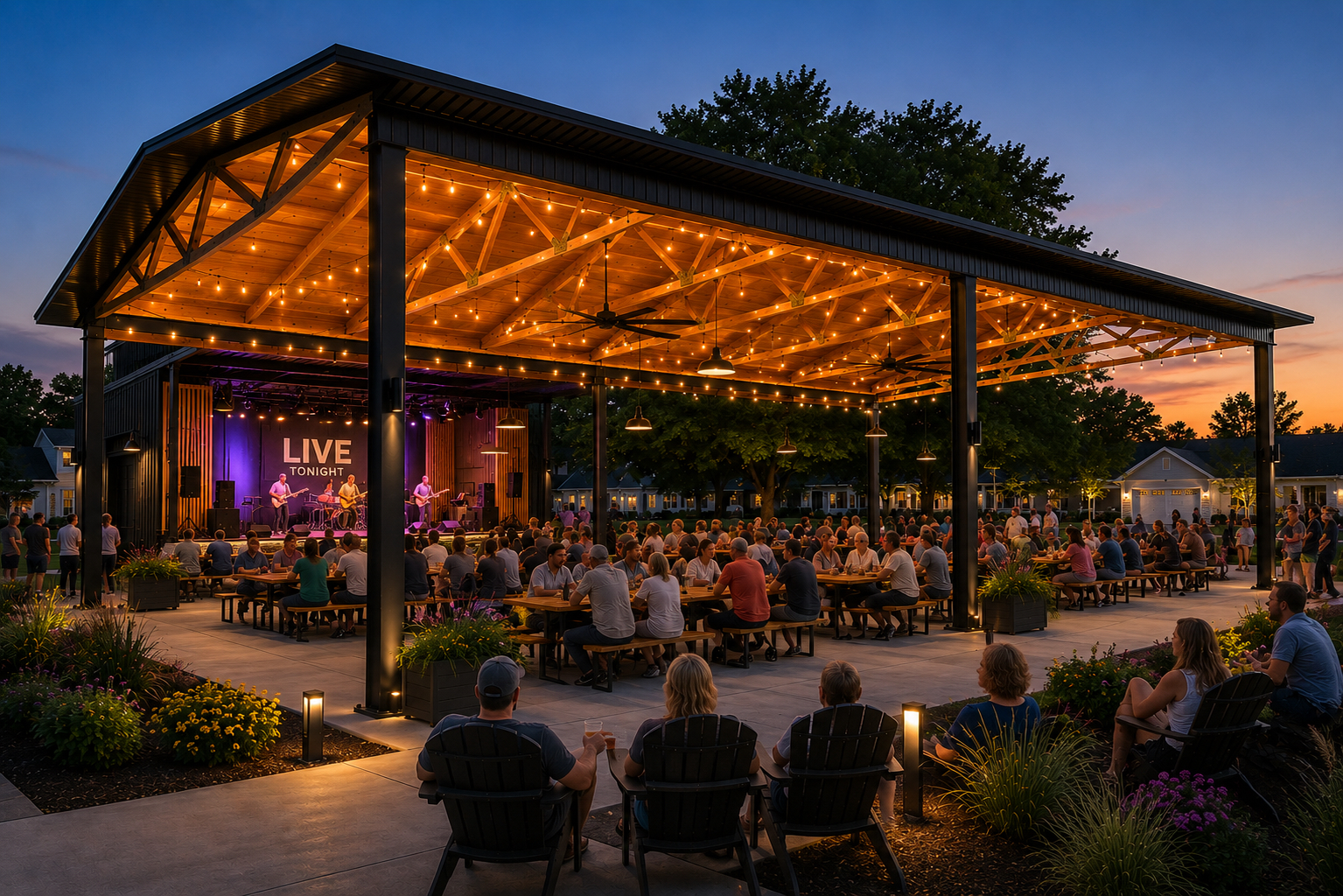 Bismarck Pavilion venue exterior