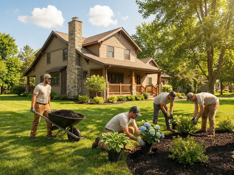 Elowsky Lawn Services team
