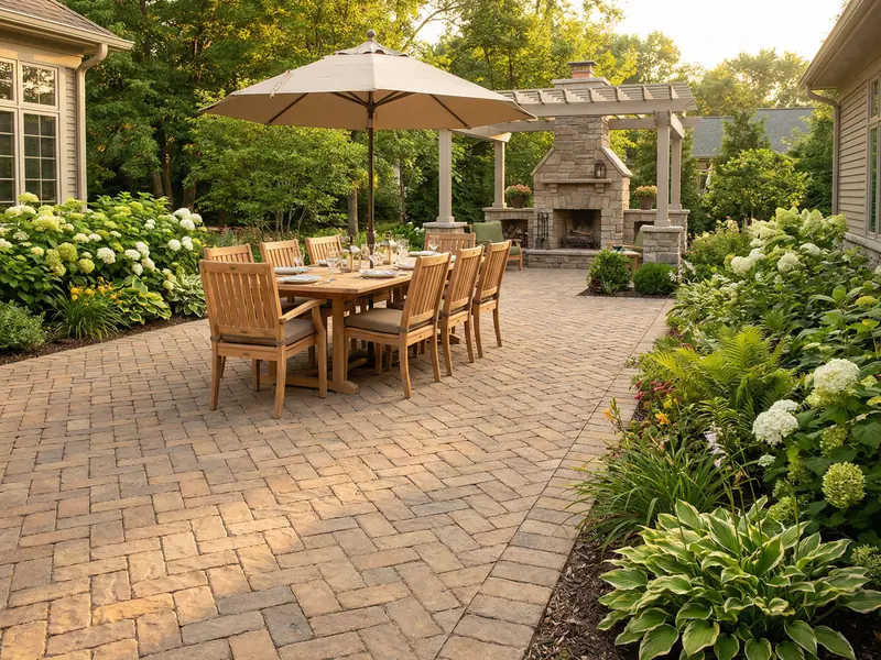 Paver Patio Installation Oakland County MI | Elowsky Lawn Services | Elowsky Lawn Services