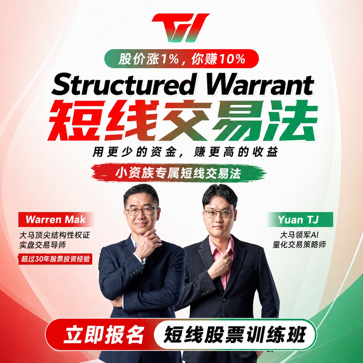 【街头智慧短线交易训练营】 - 槟城站 — Workshop in George Town