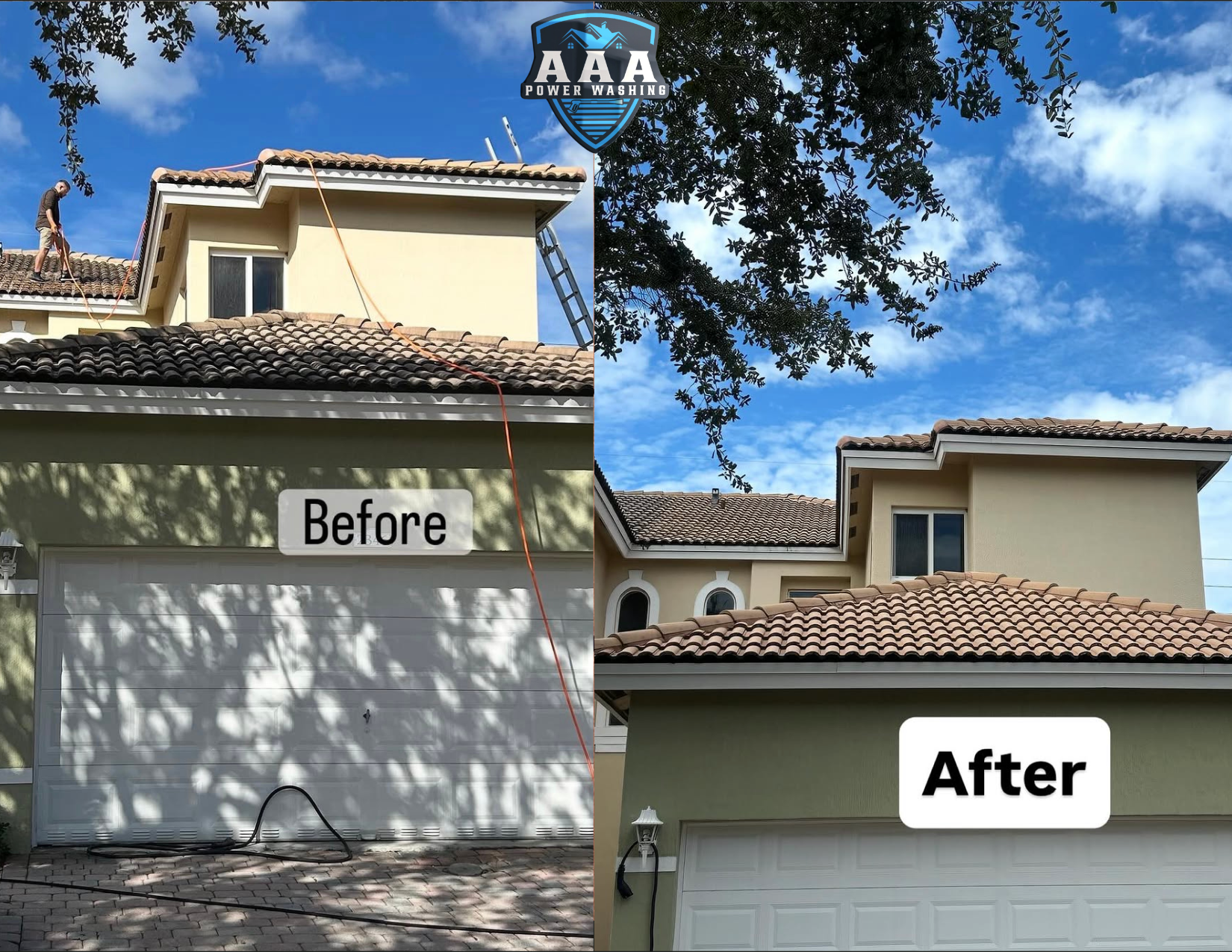 Driveway cleaning South Broward