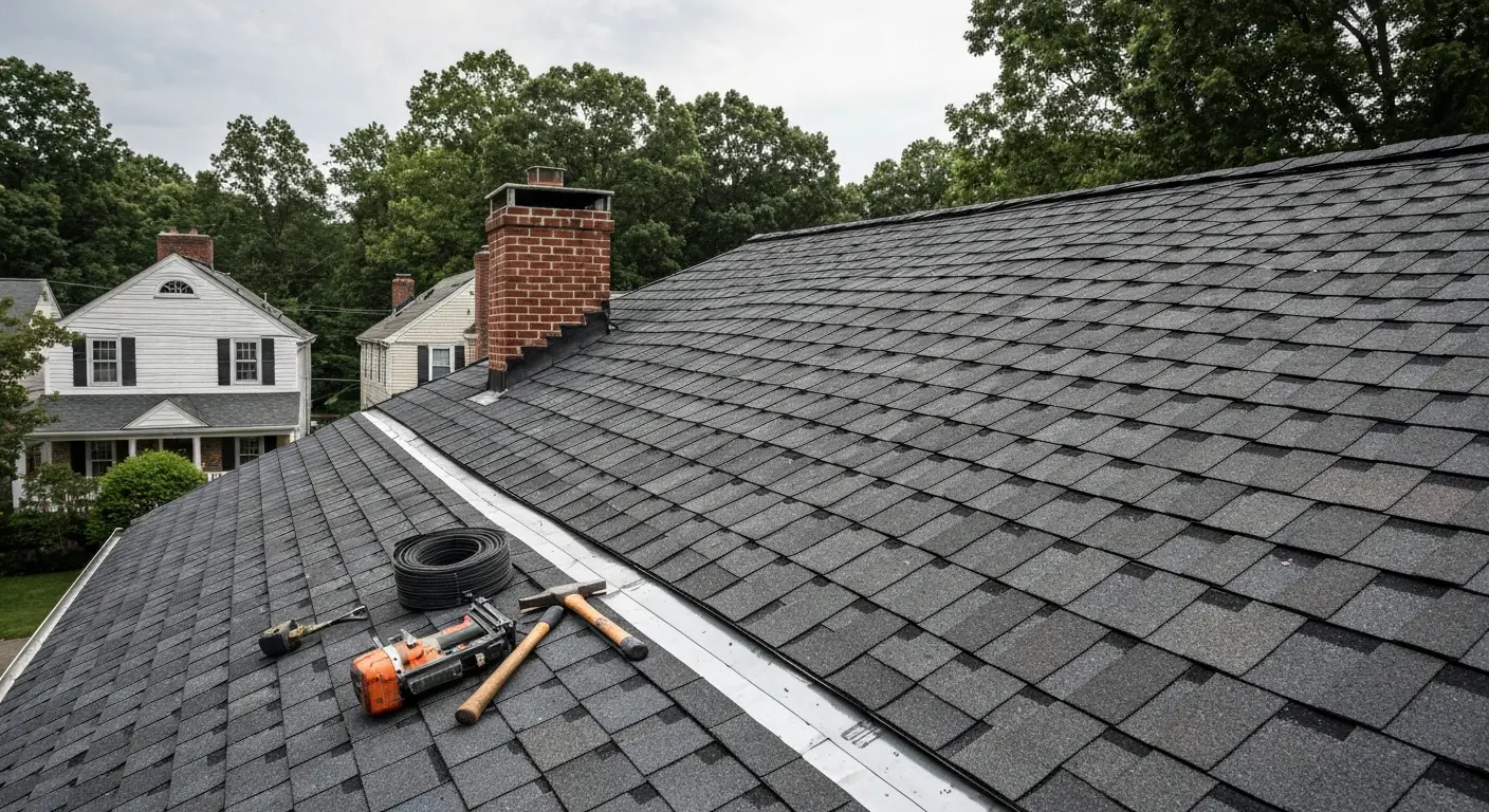 Roofing project in Maryland