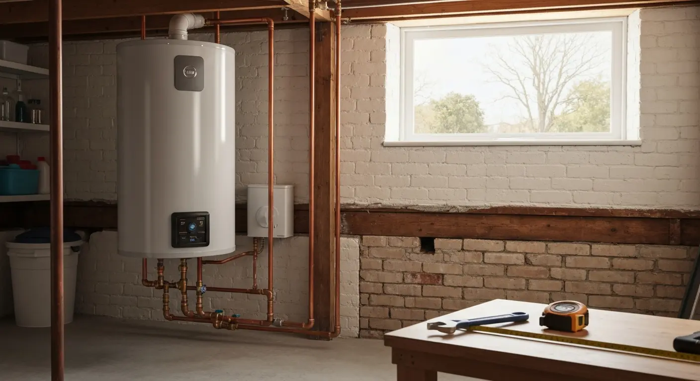 Water heater installation