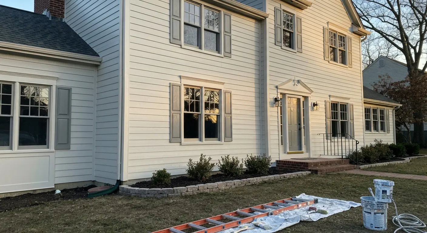 Exterior painting project Maryland