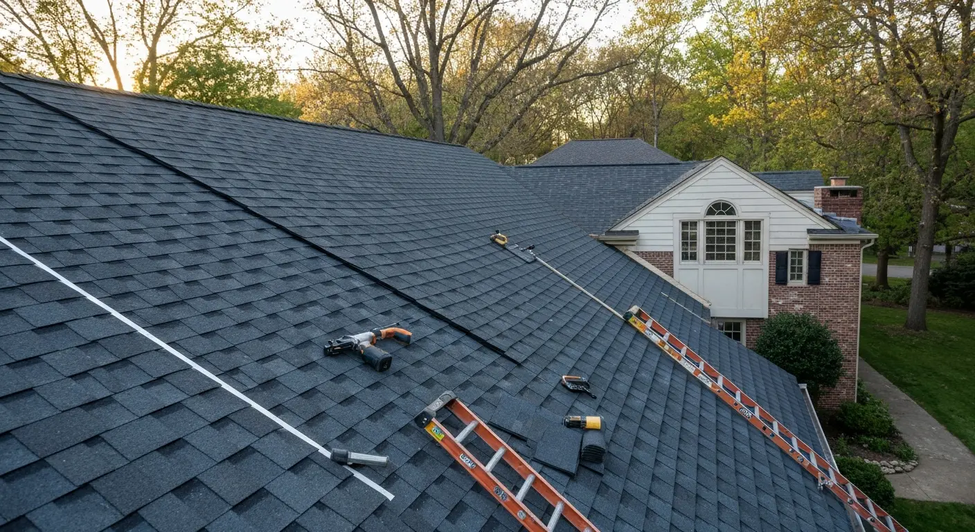 Roof replacement project
