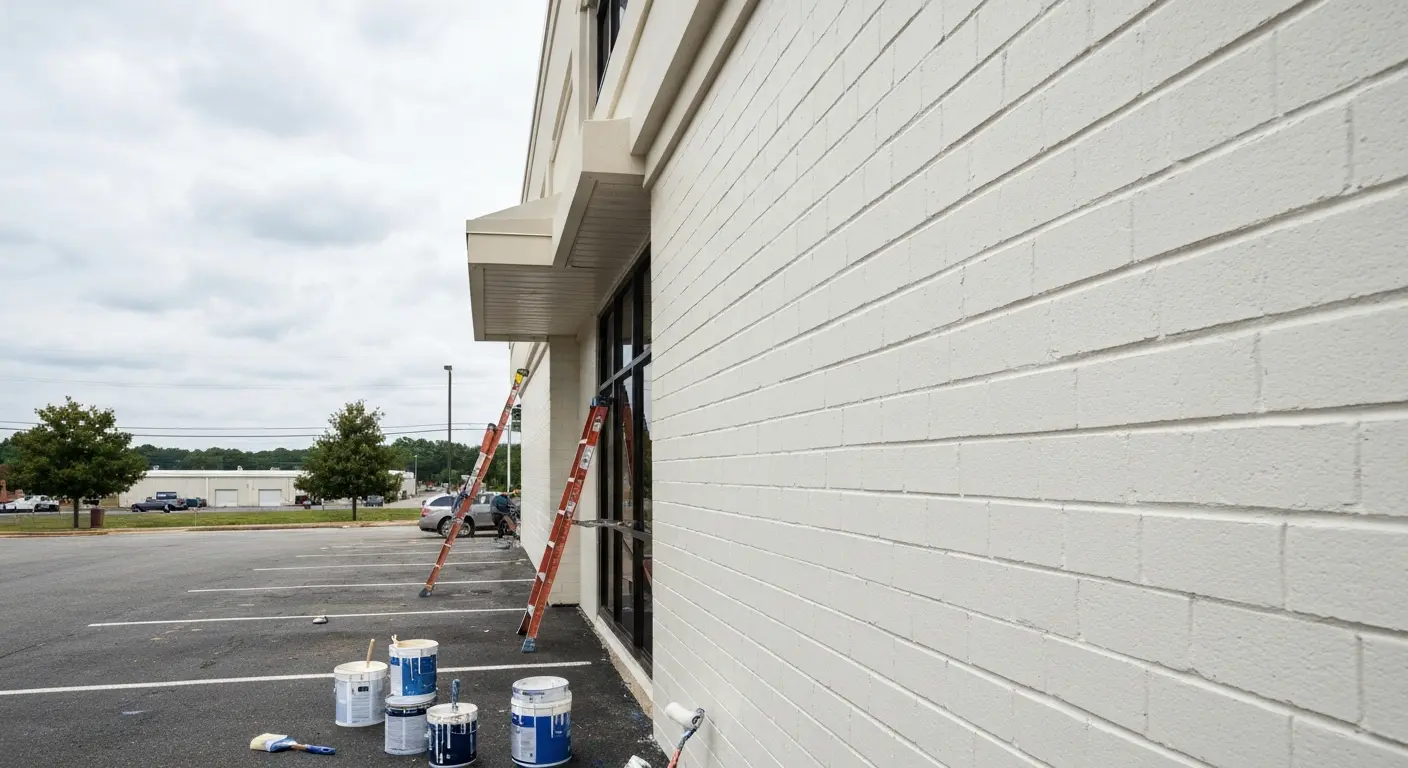Commercial painting service