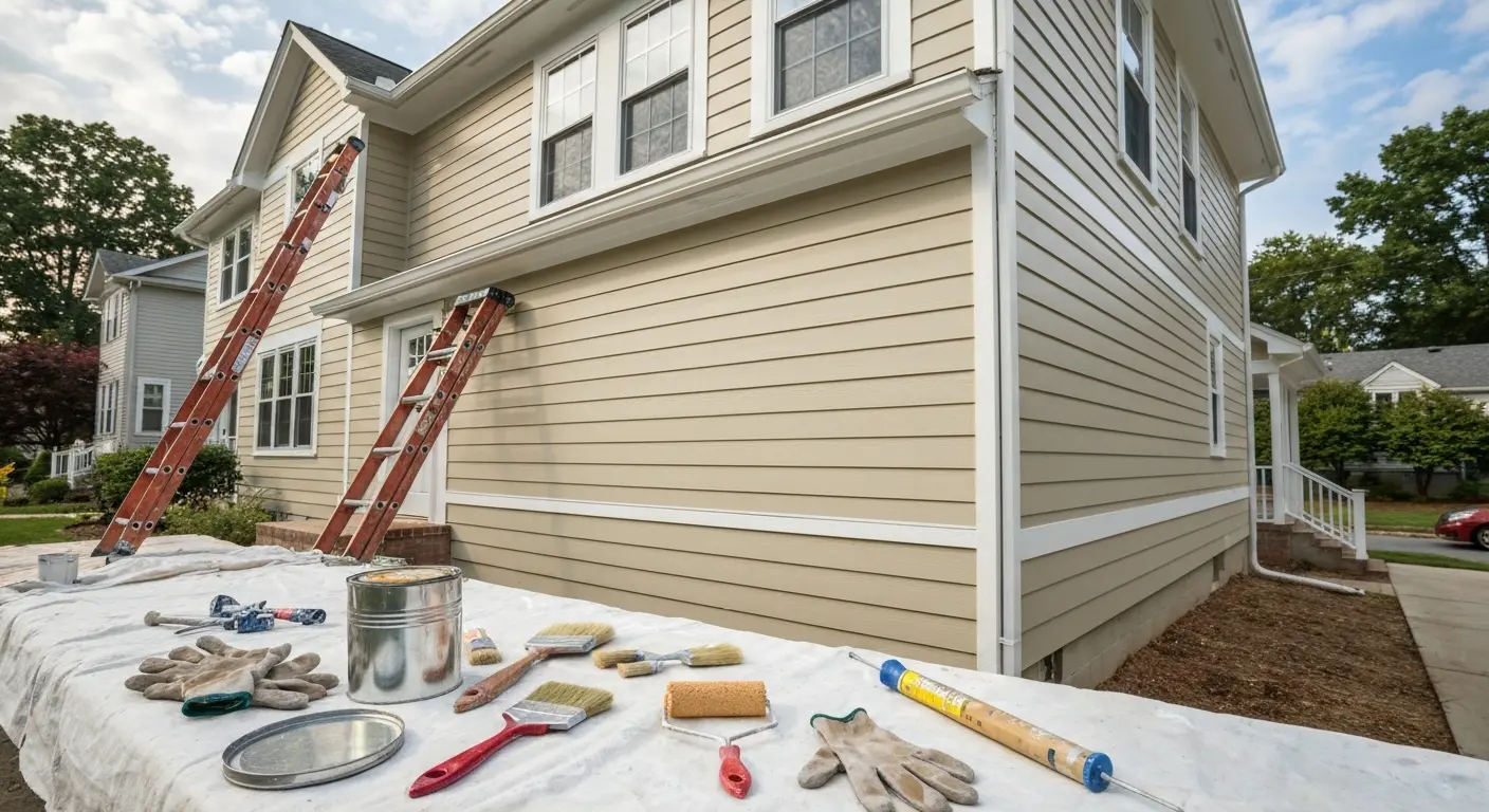 Exterior painting service