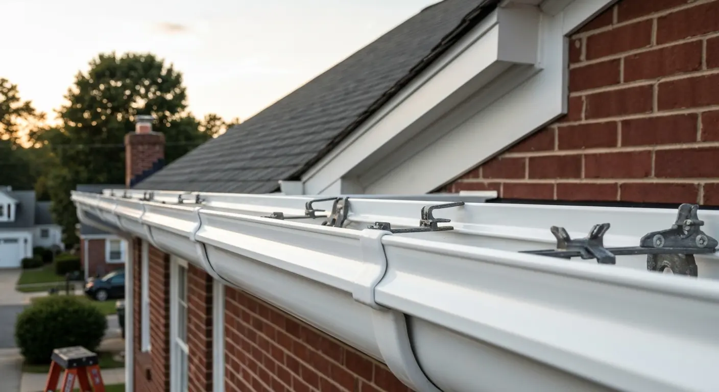 Gutter installation and cleaning